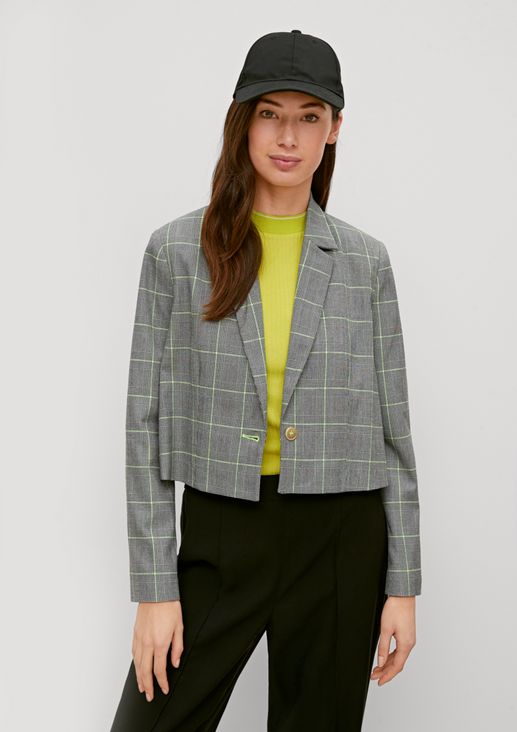 Prince of Wales check blazer from comma