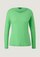 long sleeve top with a V-neckline from comma