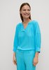 Crêpe tunic blouse from comma