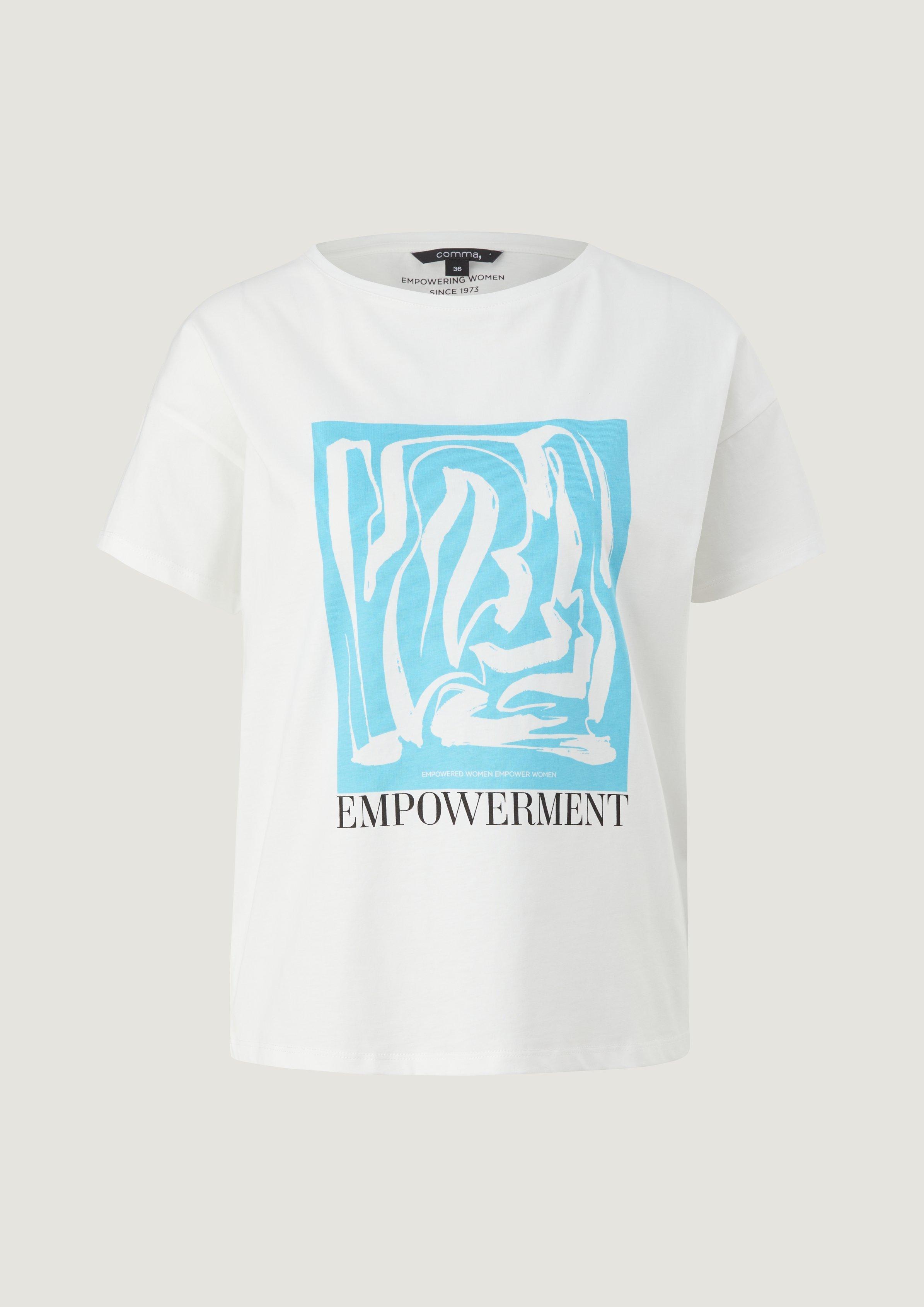 T-Shirt mit Frontprint 