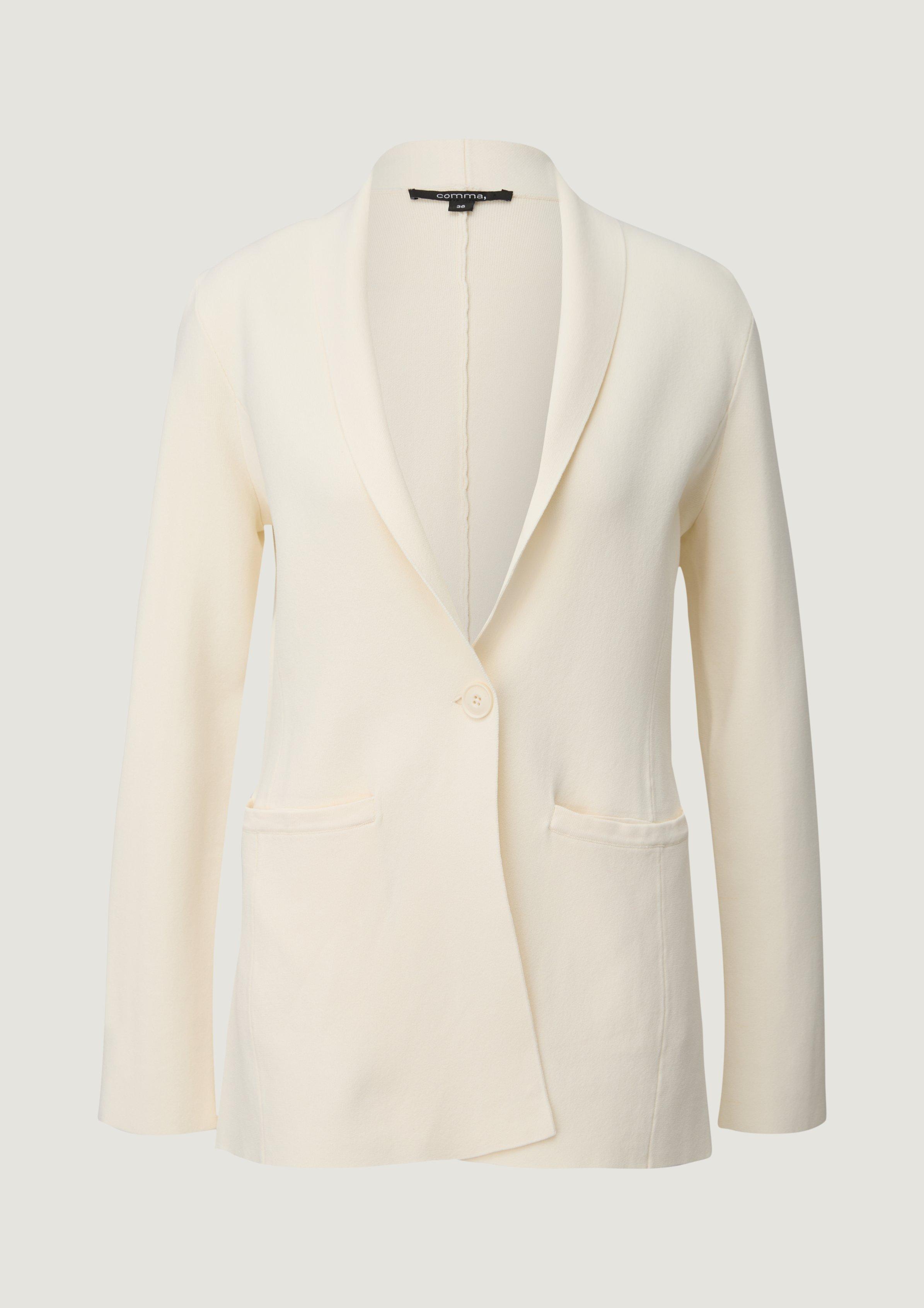 Fine knit blazer from comma