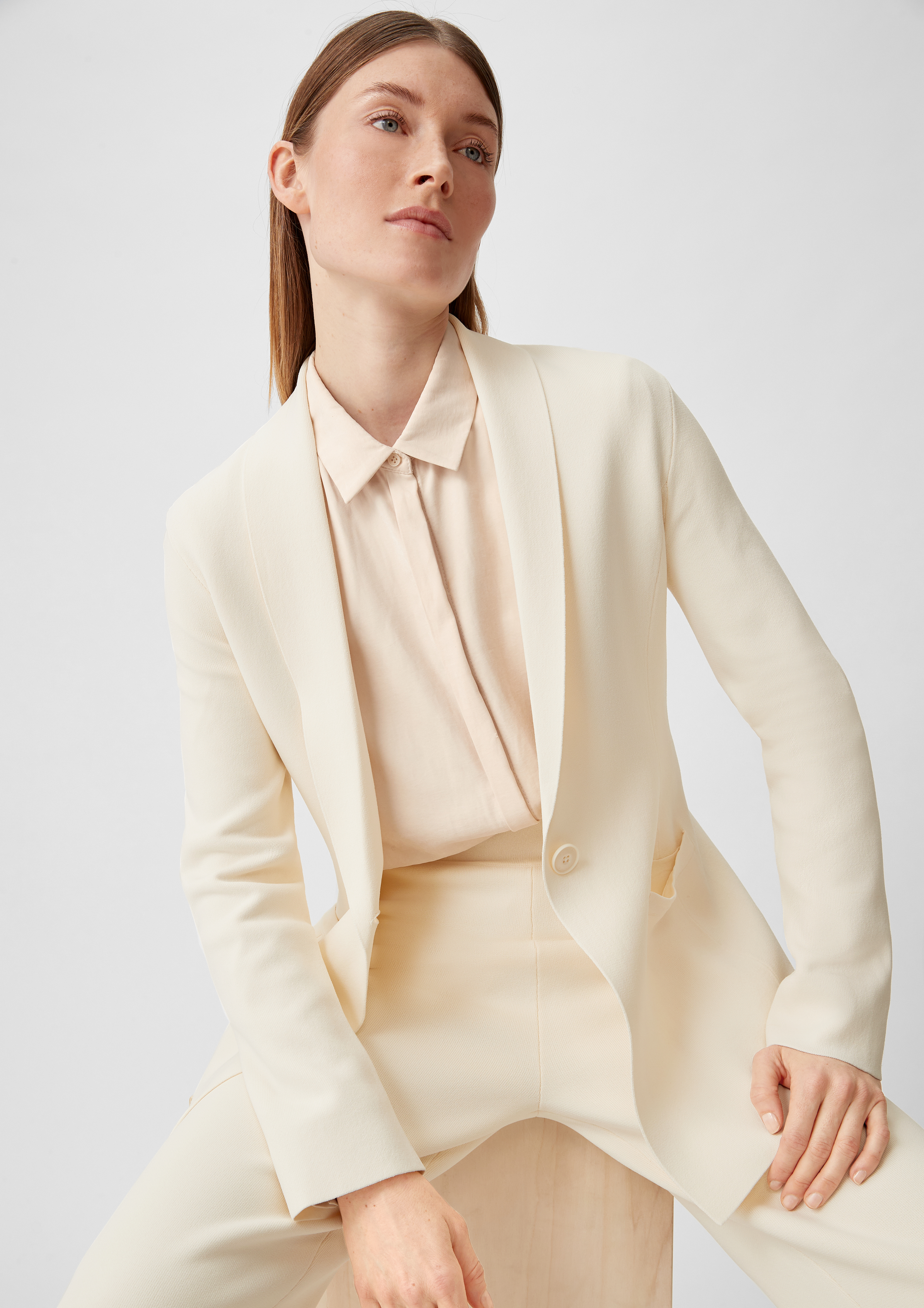 Fine knit blazer from comma