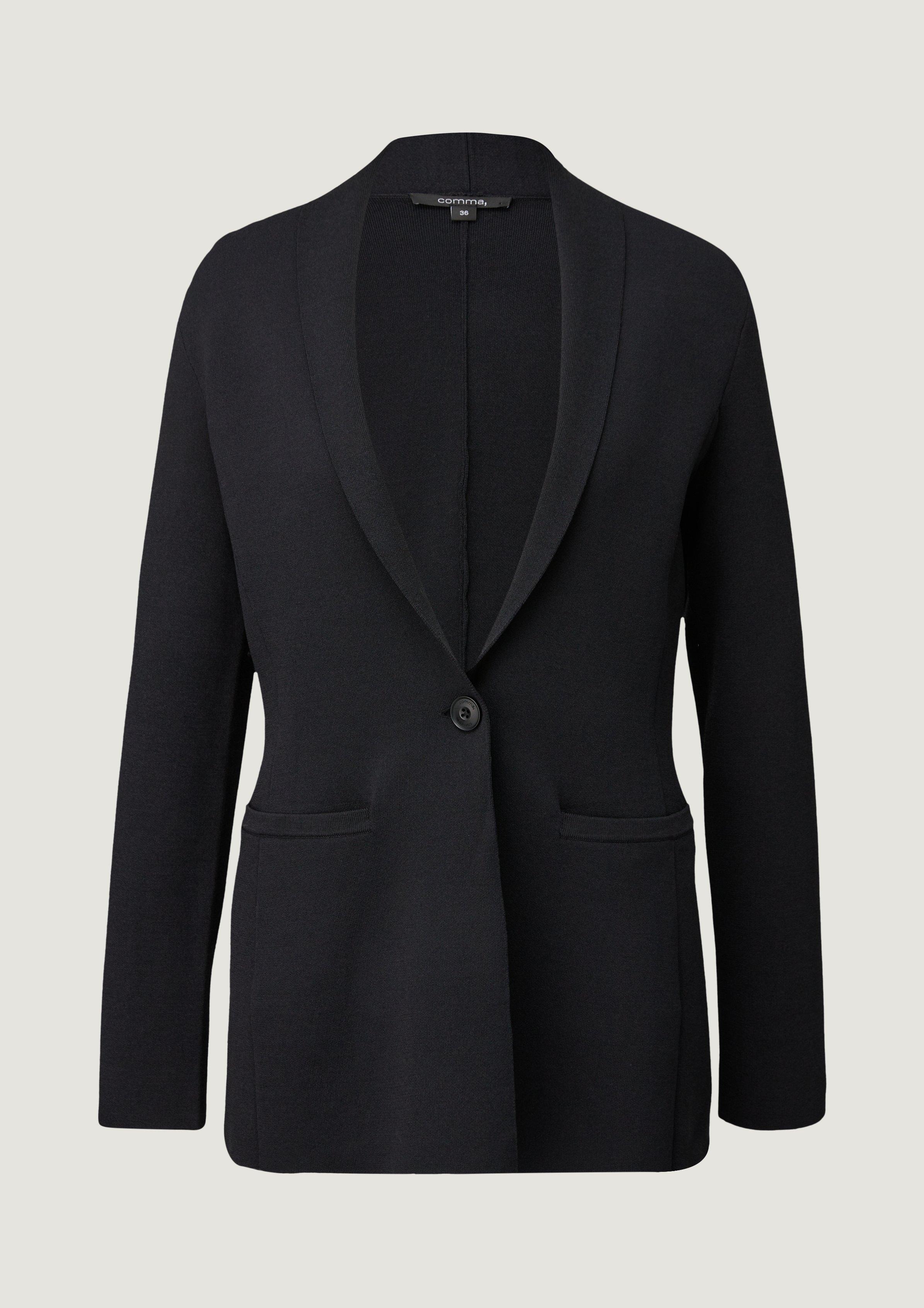 Fine knit blazer from comma