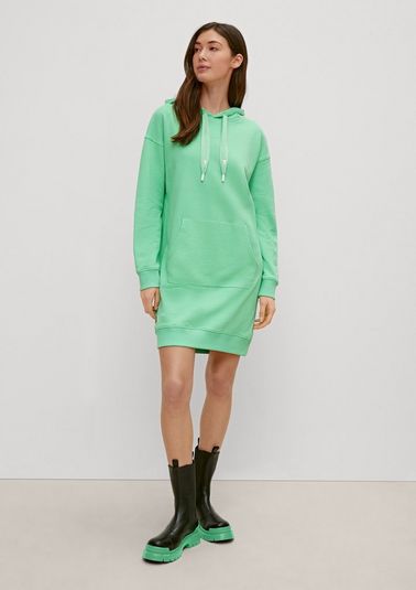 Hooded jersey dress from comma
