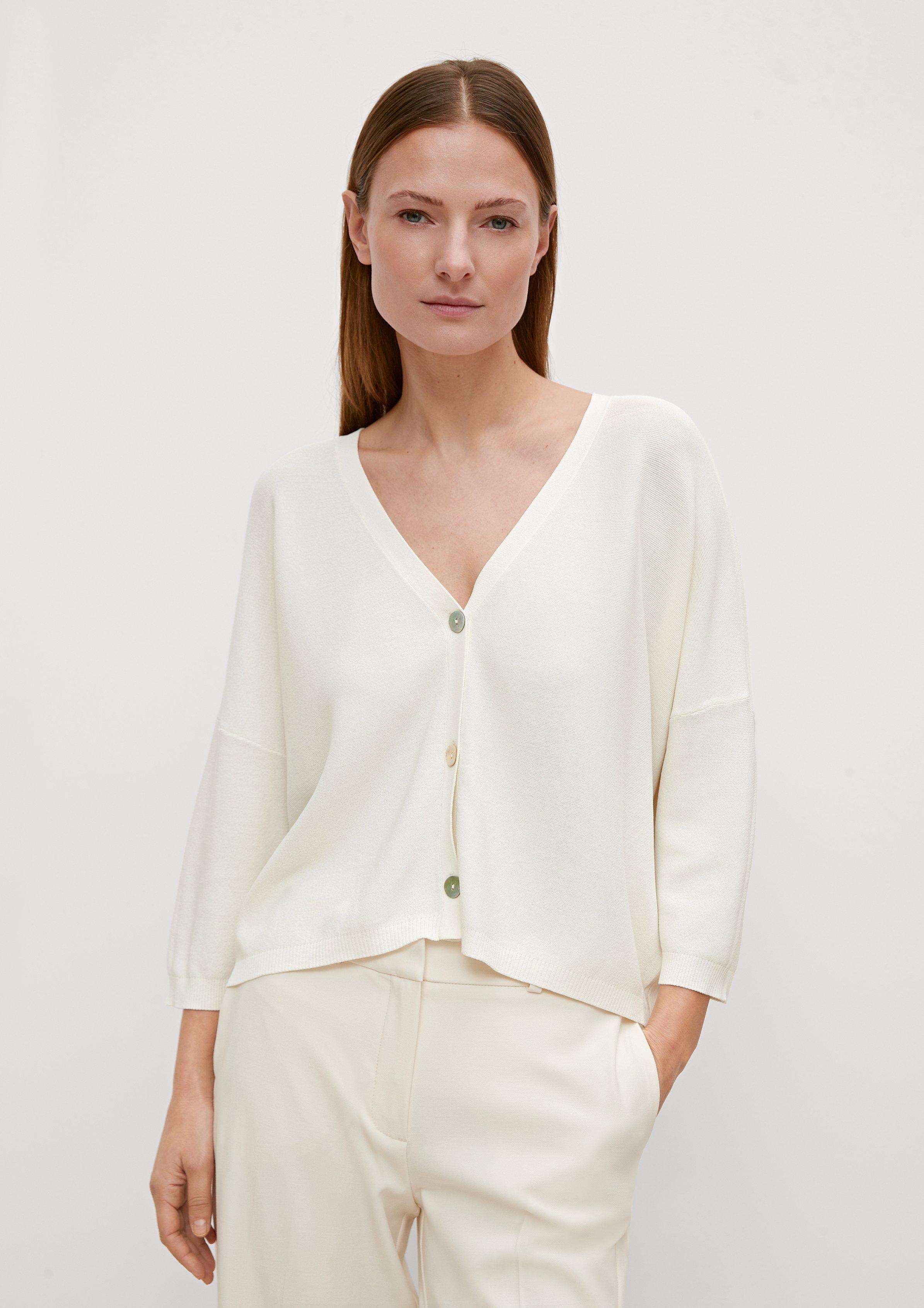 Strickjacke aus Viskosemix 