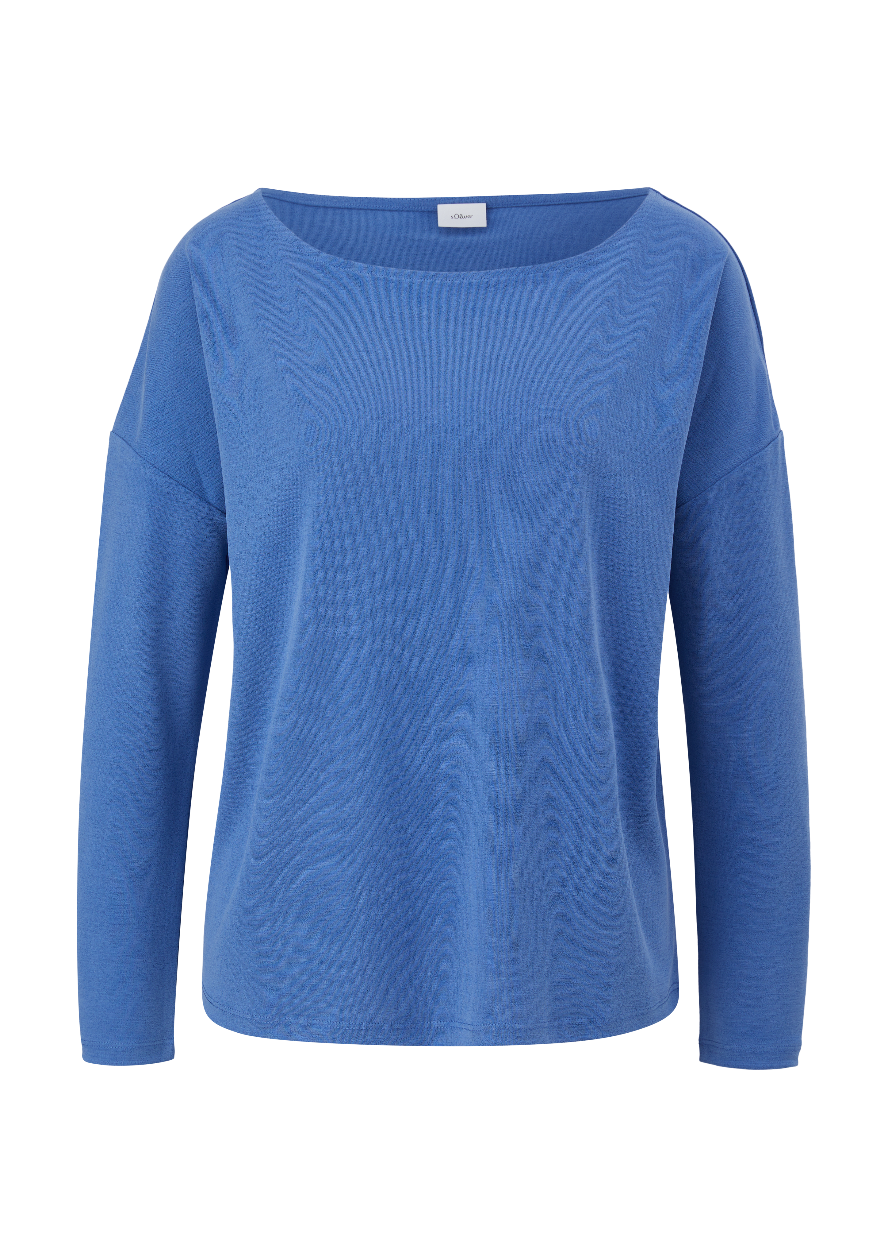 Mixed fabric top