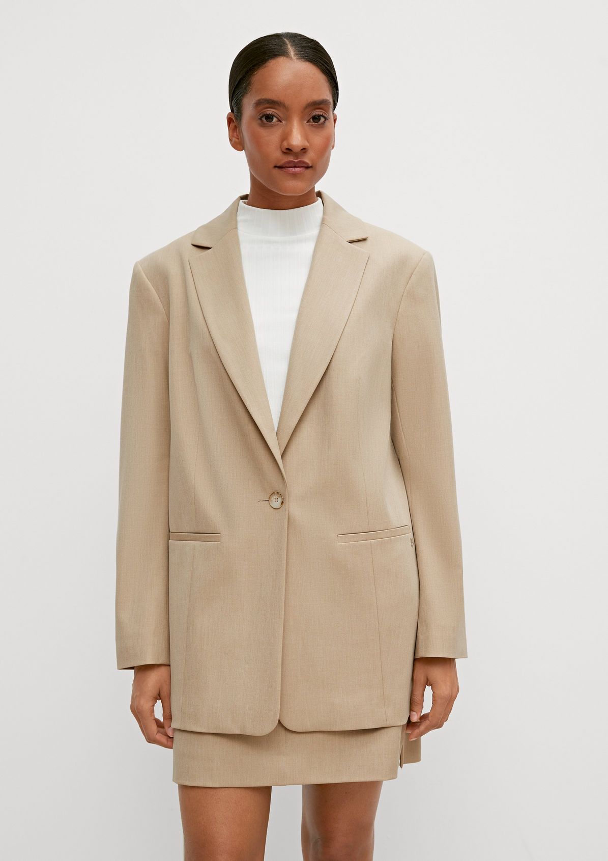 Blazer with twill lining from comma