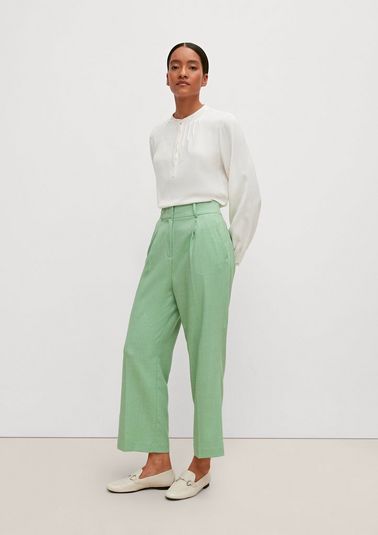 Regular fit: Culottes in a viscose blend from comma