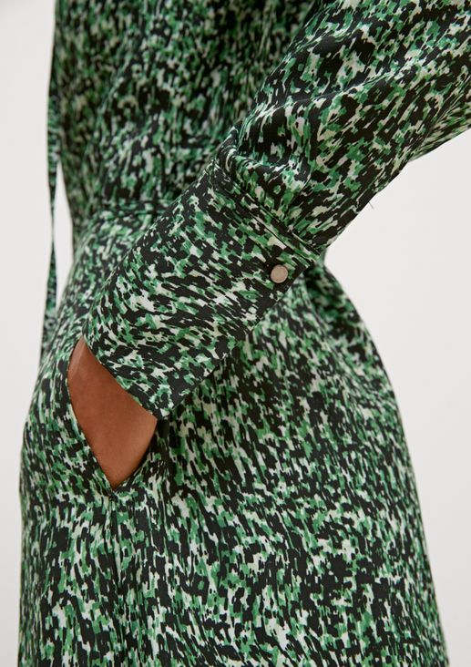 Maxi-Kleid mit Allover-Print 
