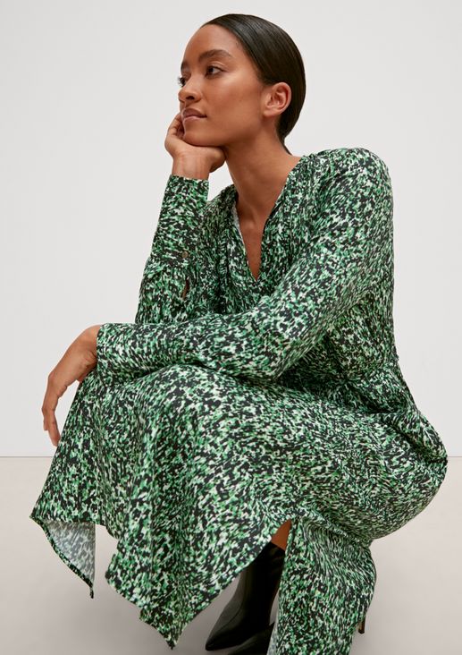 Maxi-Kleid mit Allover-Print 