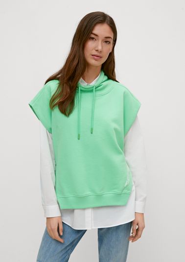 Sleeveless sweatshirt from comma