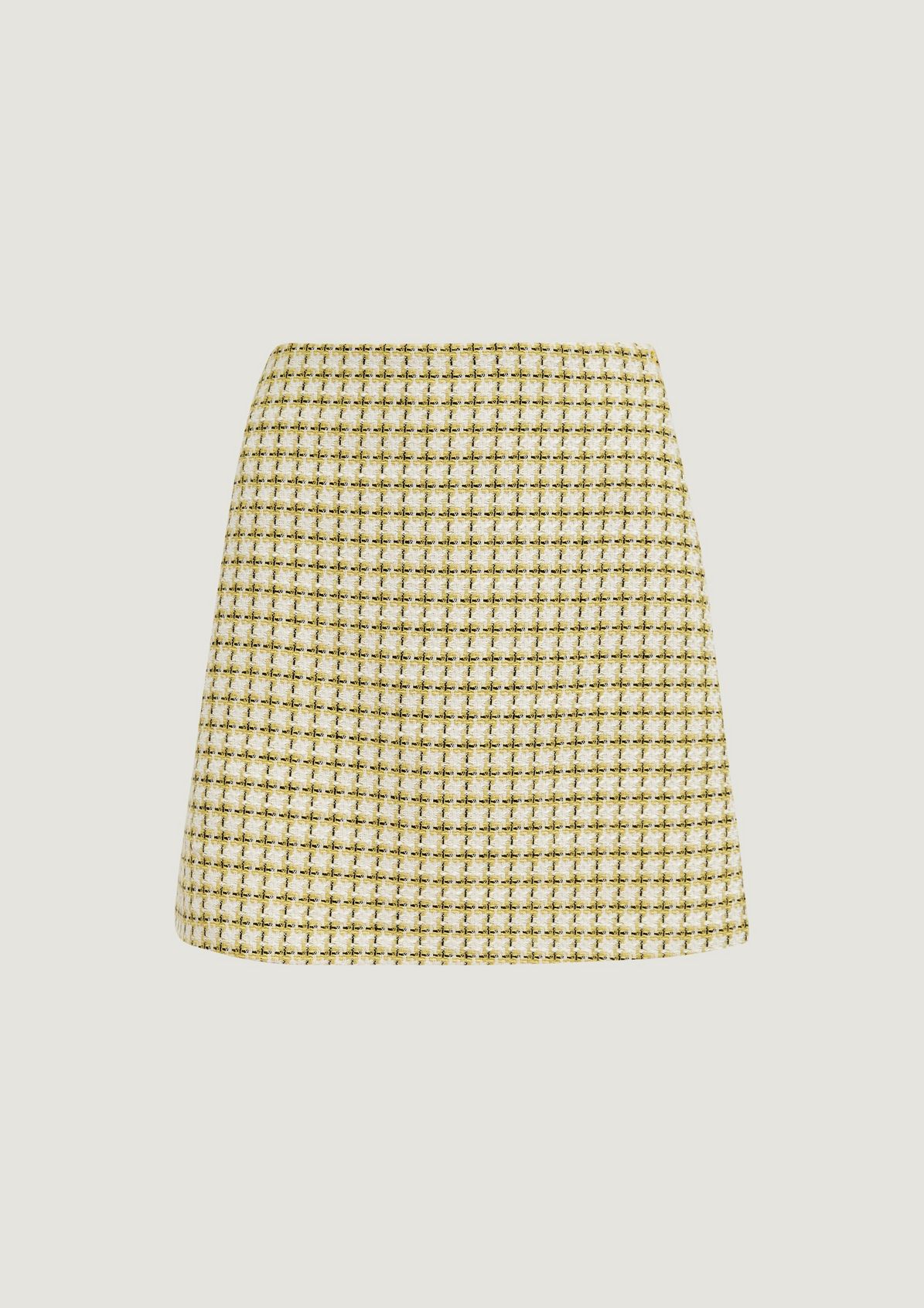 Skirt with a check pattern from comma