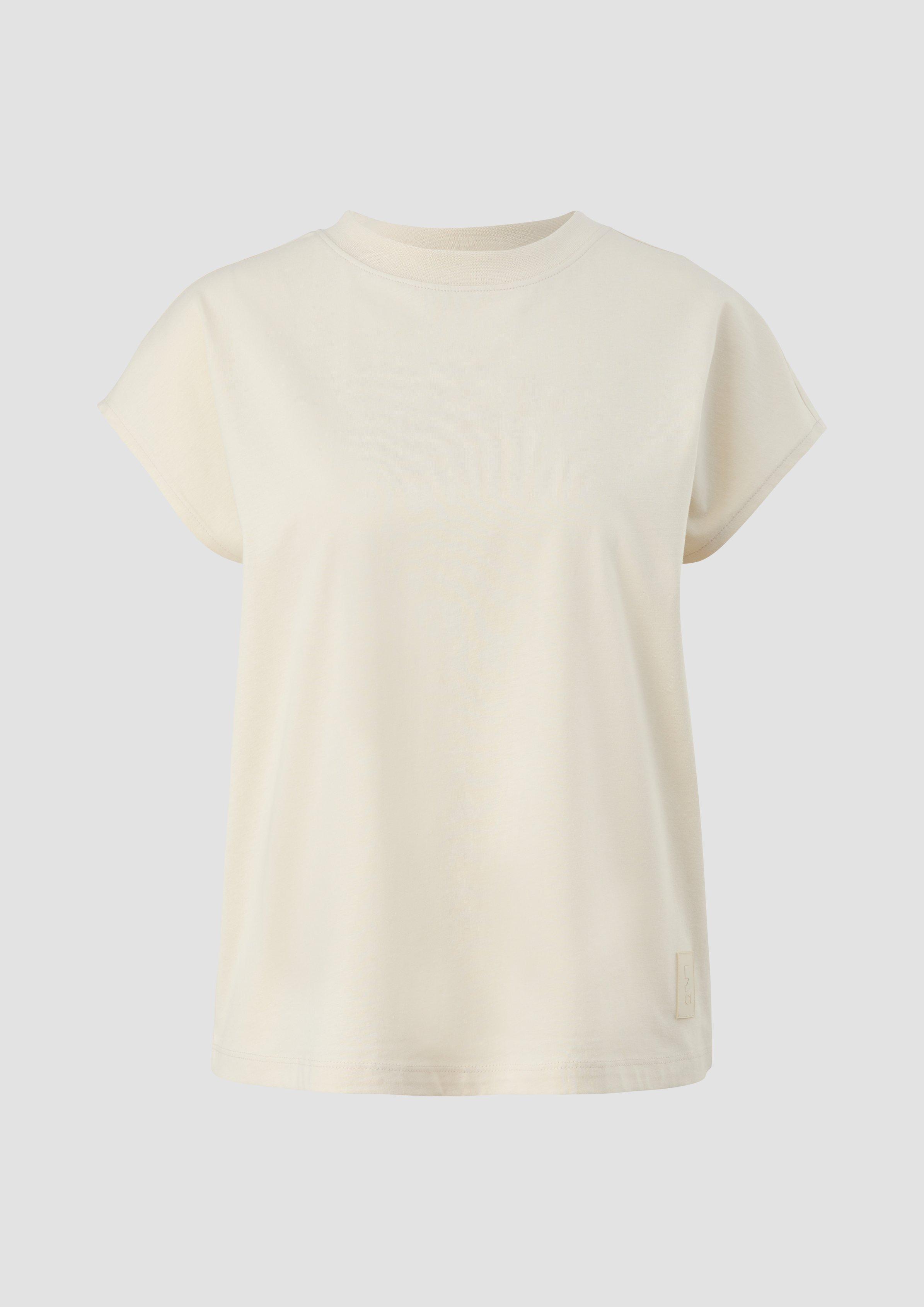T-Shirt mit Label-Patch 