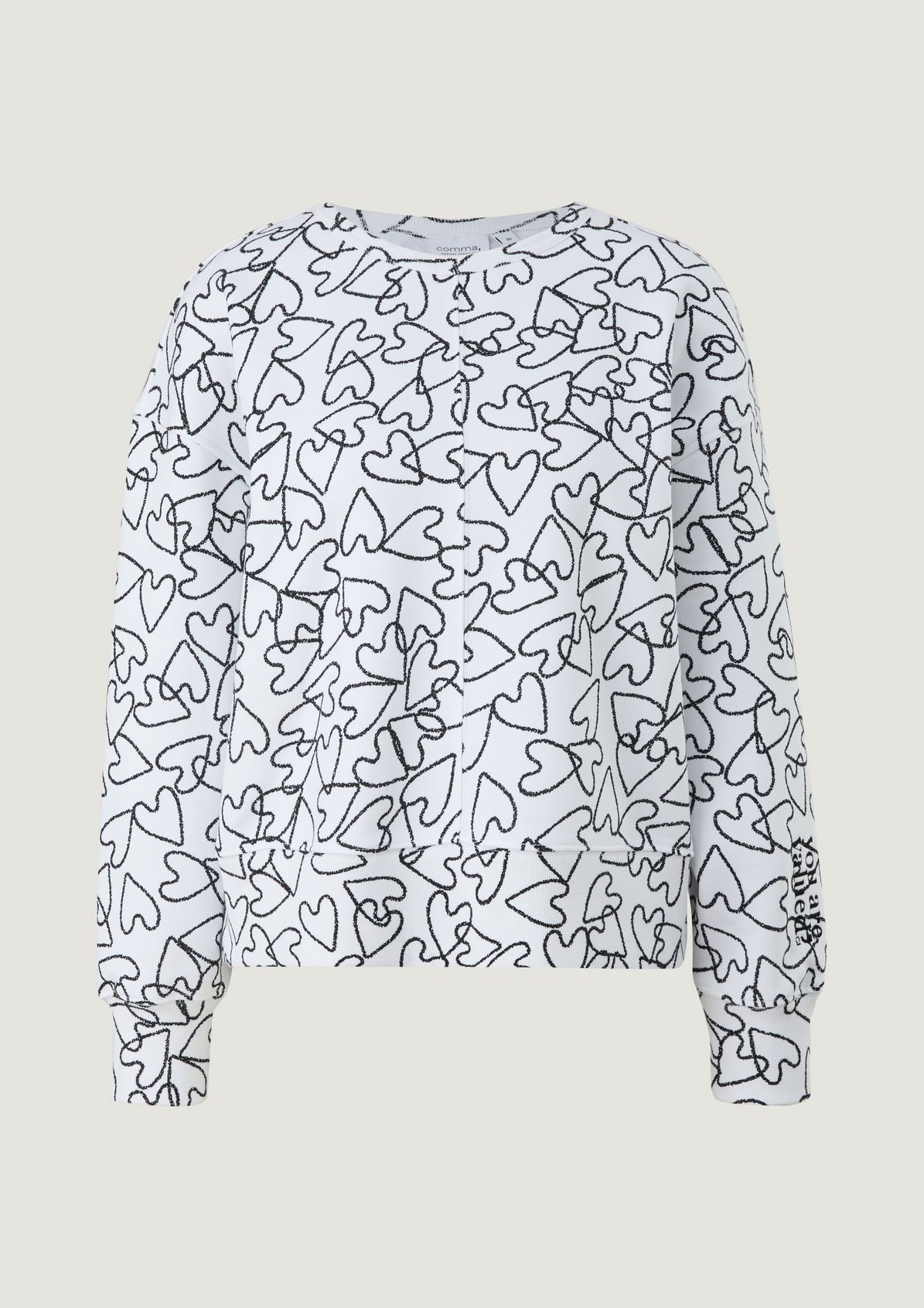 Sweatshirt in a relaxed fit from comma