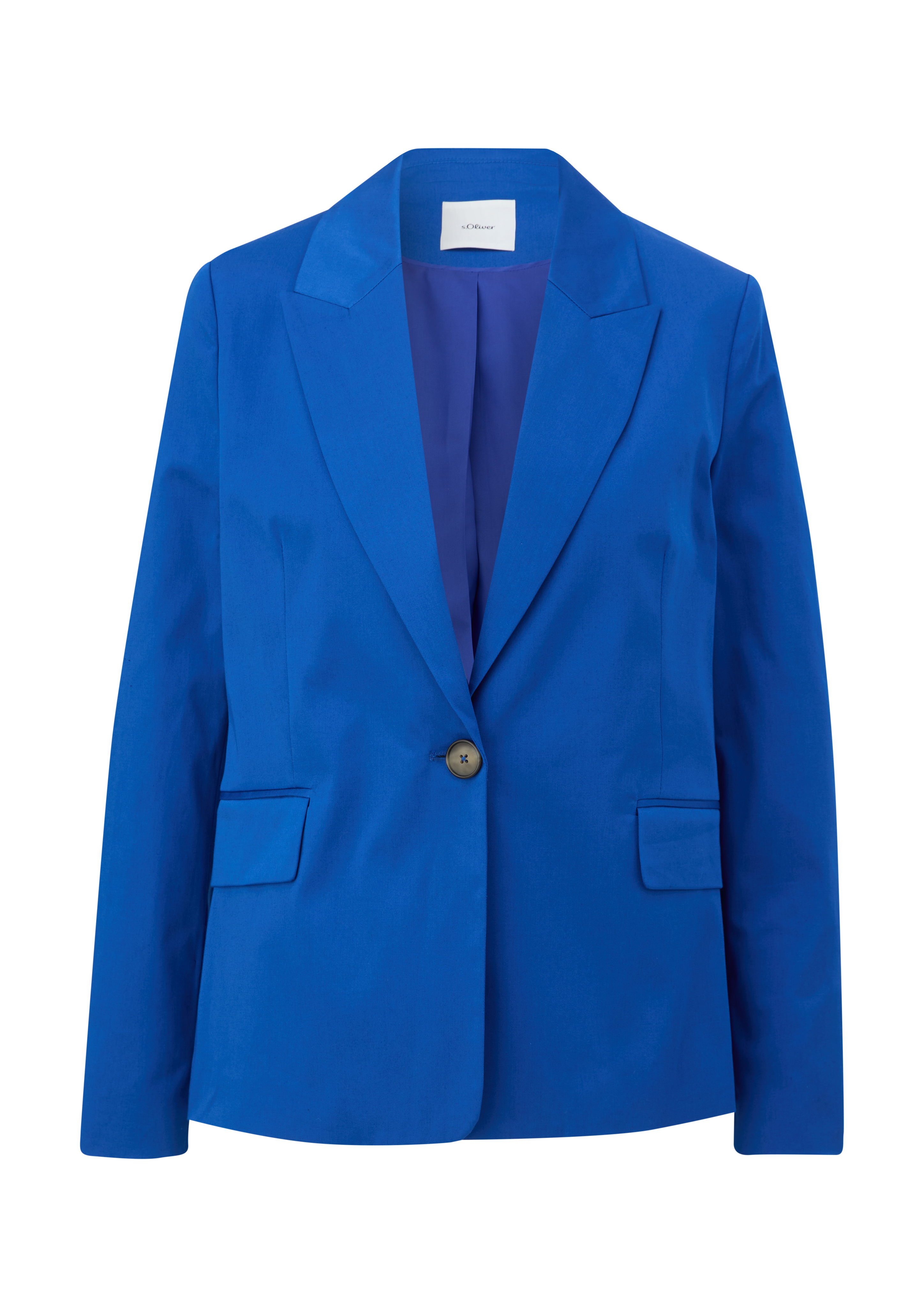 Woven fabric blazer