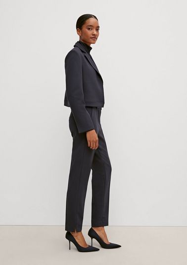 Cloth trousers in a viscose blend from comma