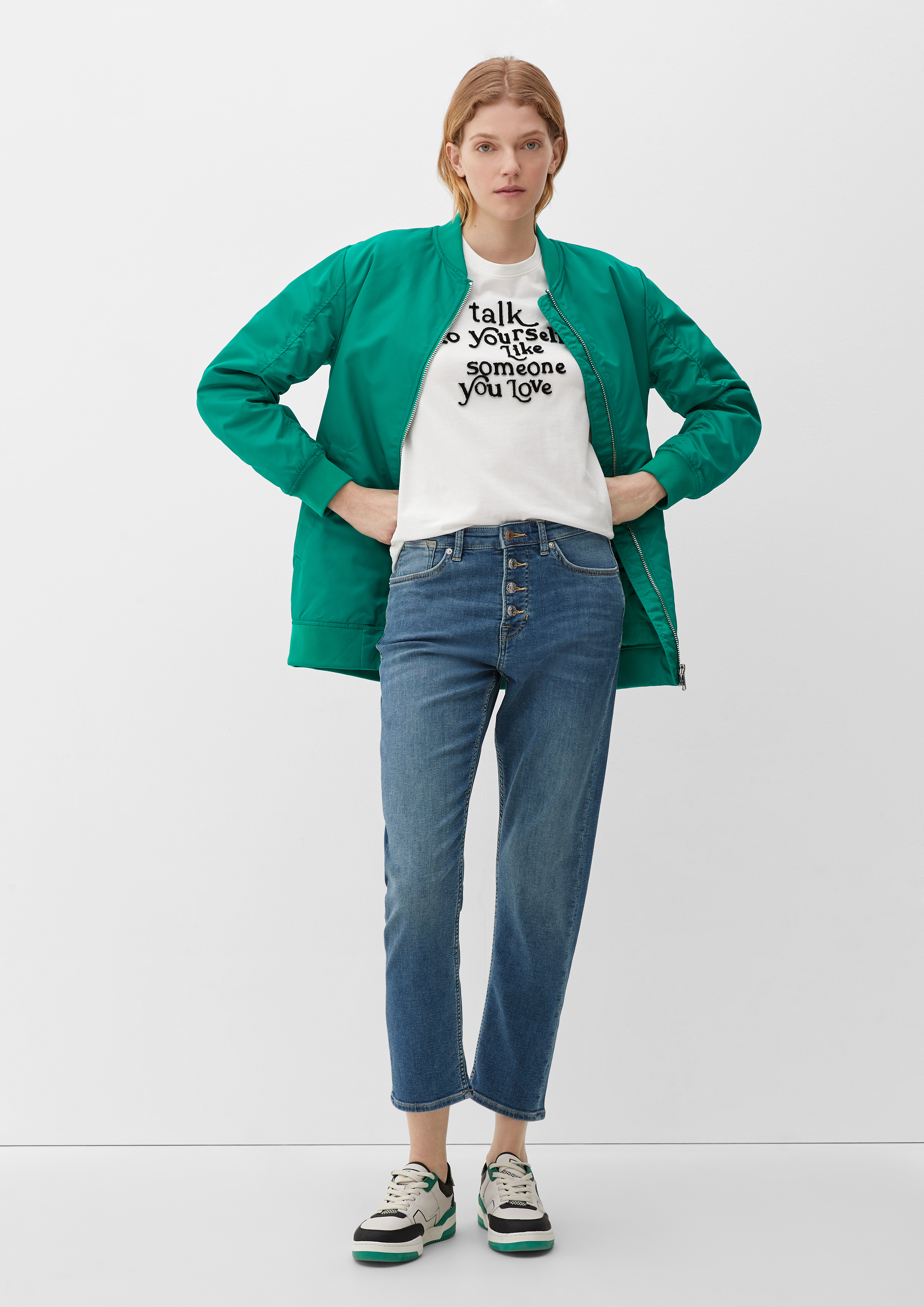 Denim trousers