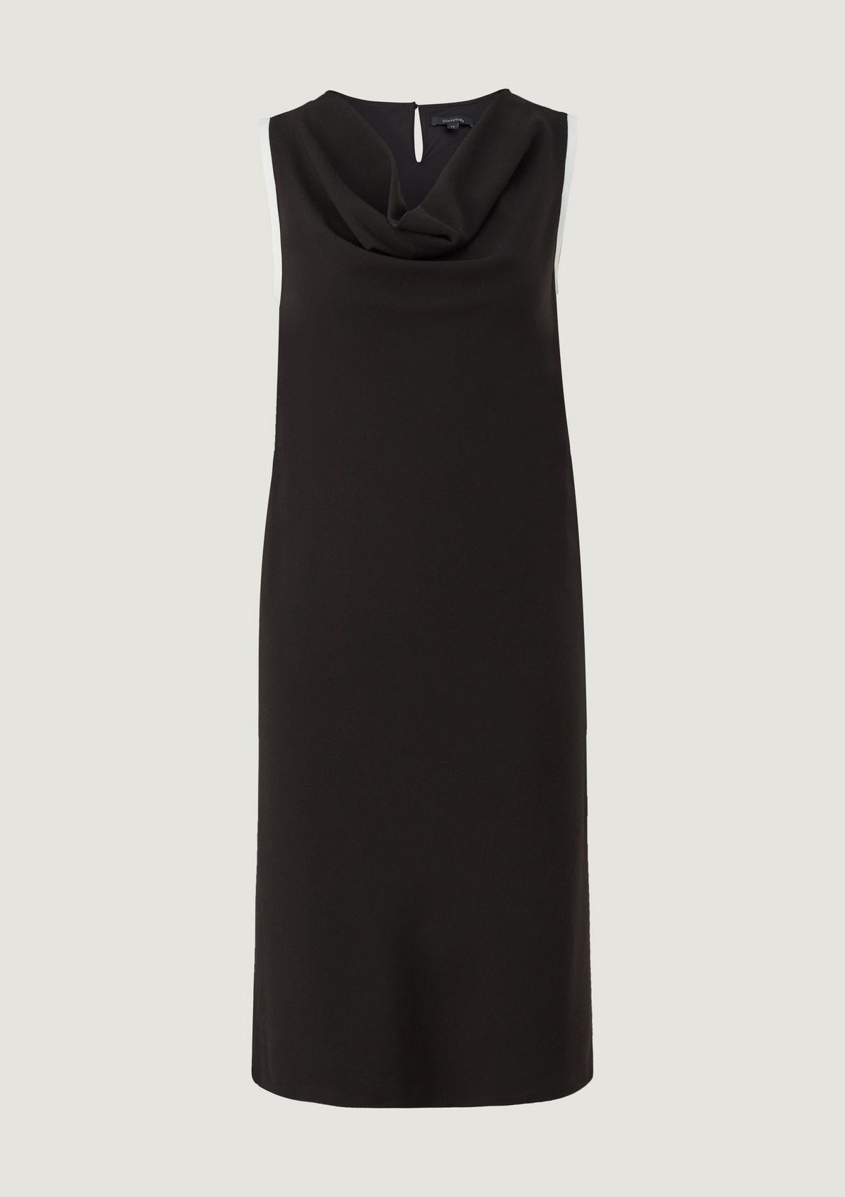 Dress with a cowl neckline from comma
