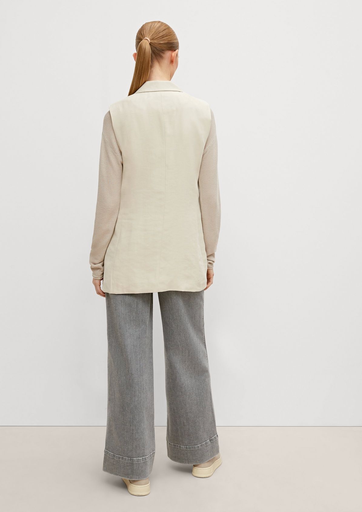 Long blazer waistcoat from comma