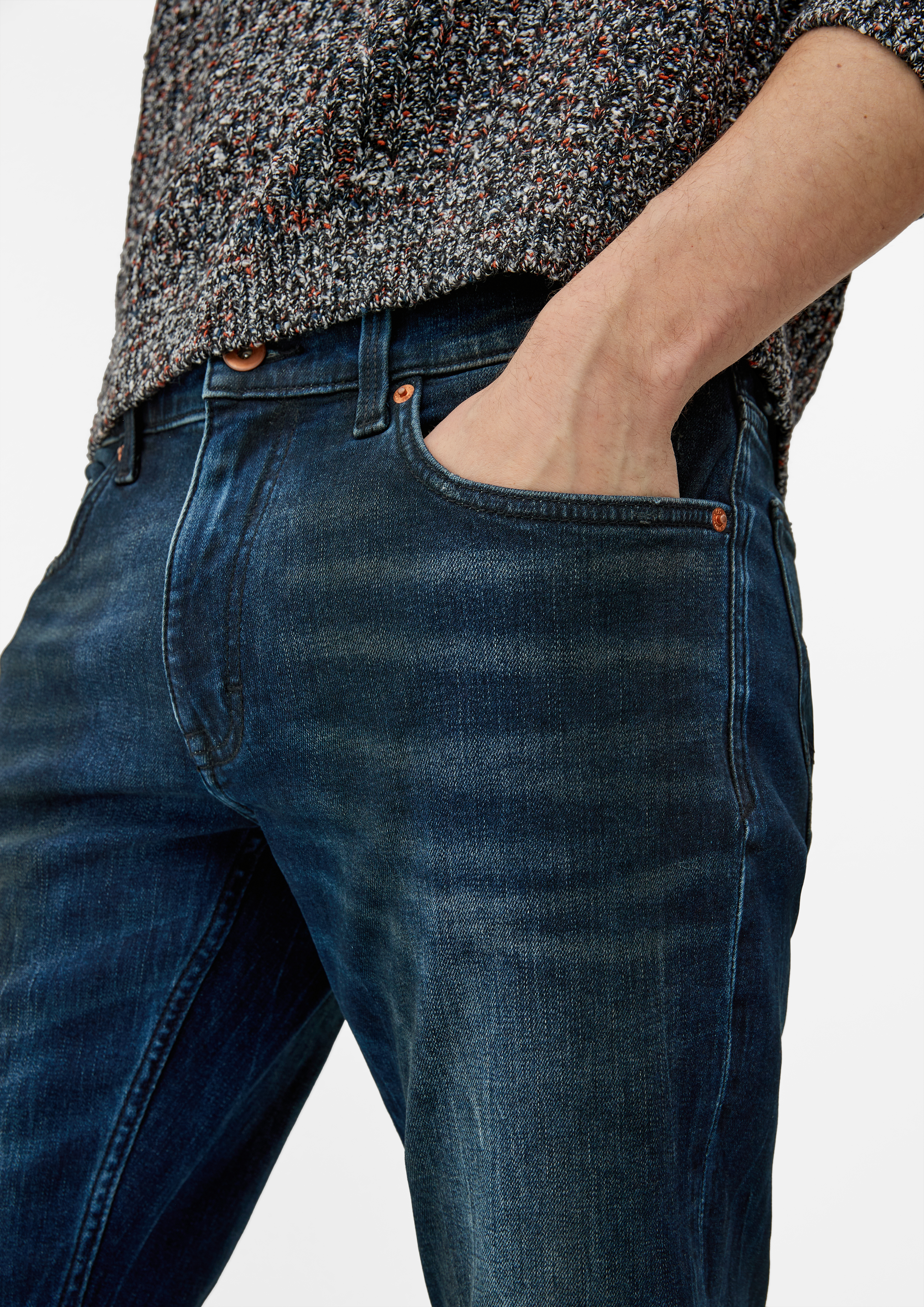Denim trousers