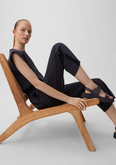 Jumpsuit made of blended modal from comma