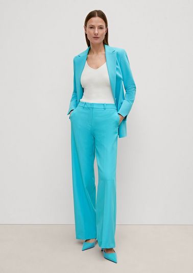 Loose fit: trousers with a high-rise waistband from comma