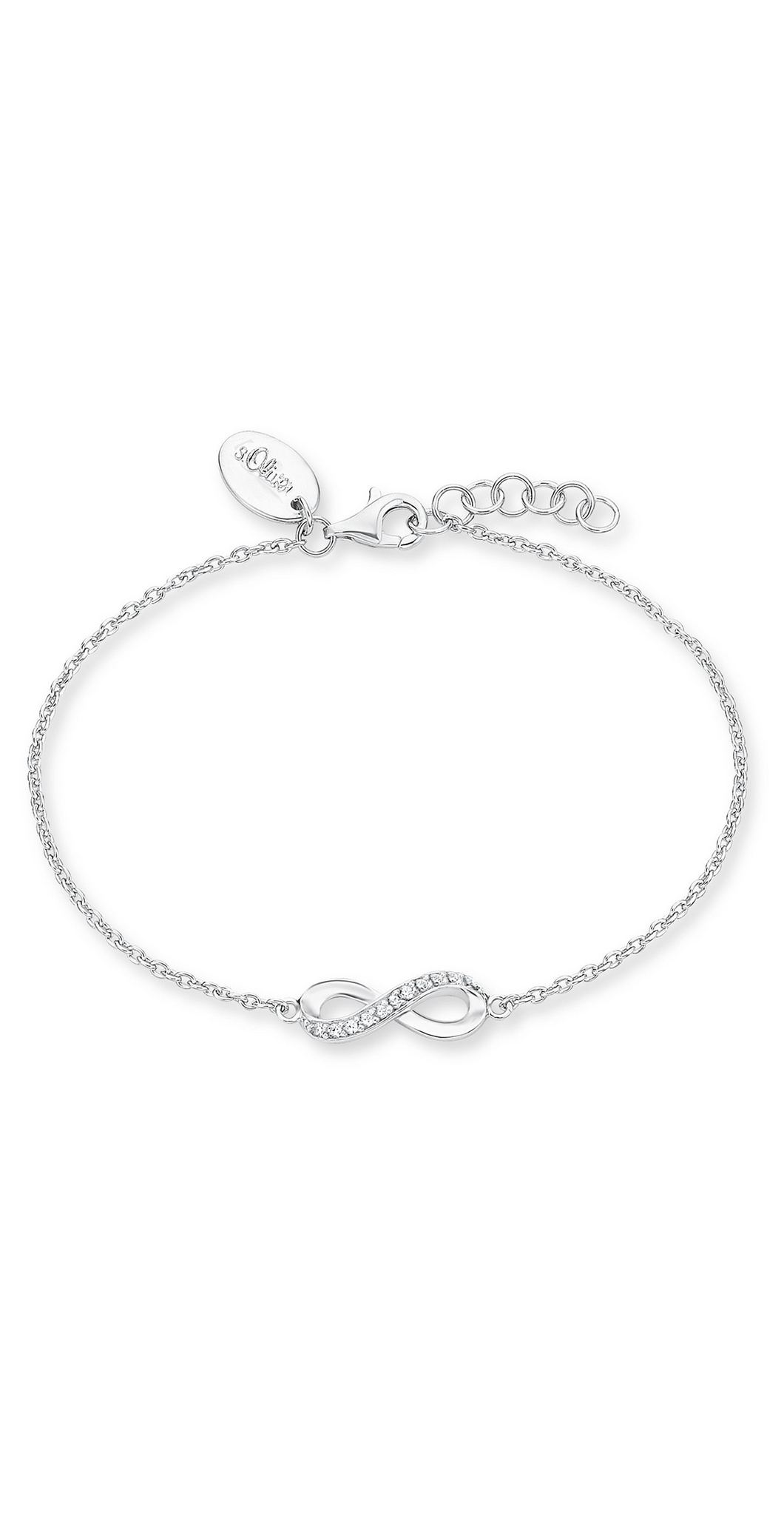 925er Silber Damenschmuck Antiallergie Damenarmband Infinity Silberarmband 