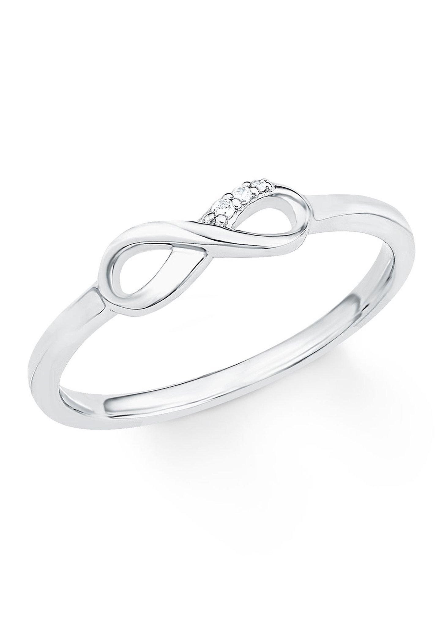 donderdag menigte bodem Dames Zilveren ring infinity met zirkonia - zilver | www.soliver-online.be