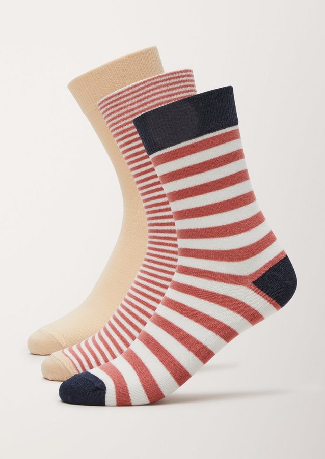 Damen Socken | 3er-Pack Langschaft-Socken - LR77721