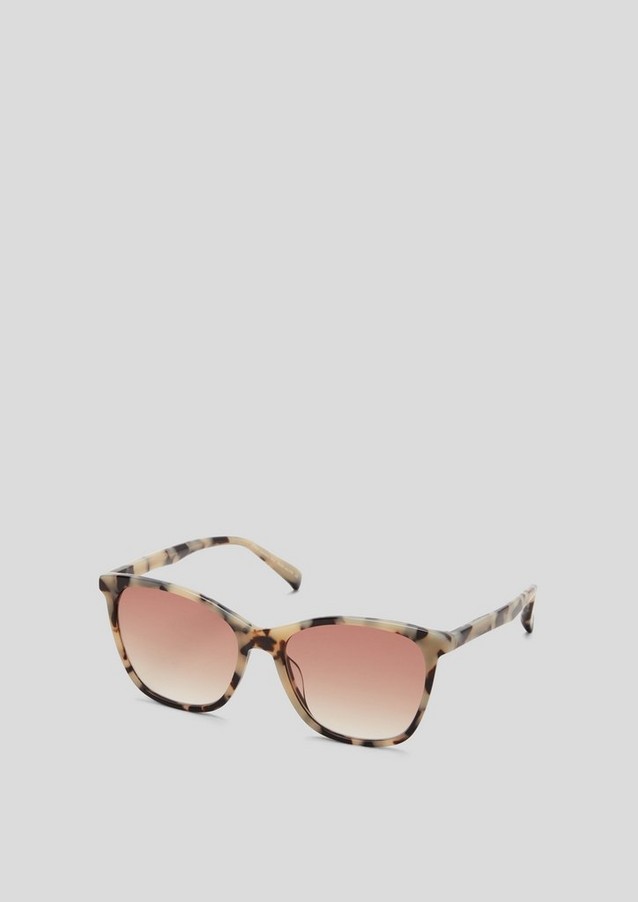 Damen Sonnenbrillen | Sonnenbrille in klassischer Form - PN88812