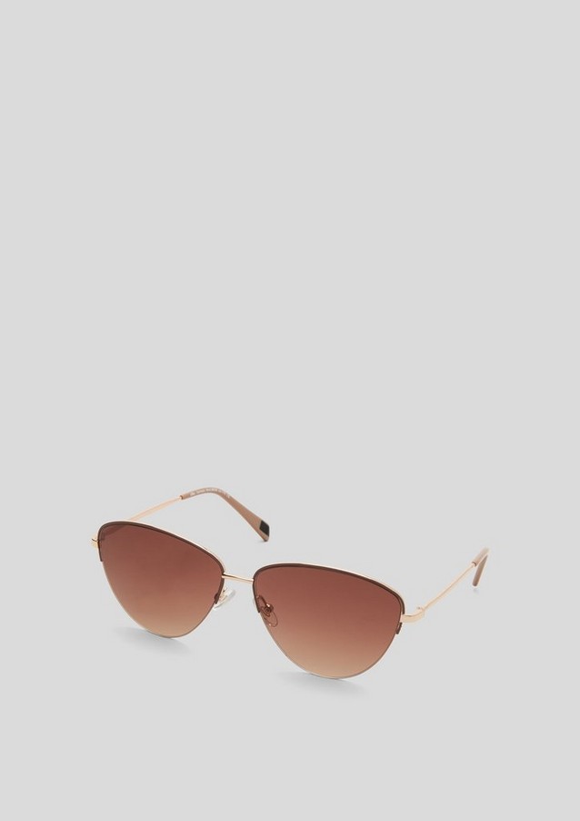 Damen Sonnenbrillen | Sonnenbrille aus Edelstahl - FZ05980