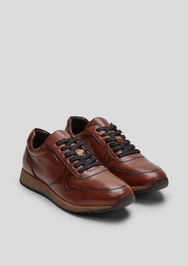 Herren Sneaker | Sneaker aus Glattleder - XJ03802