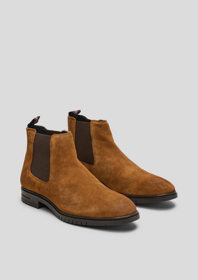 Herren Boots & Stiefel | Chelsea Boots aus Leder - UX63787