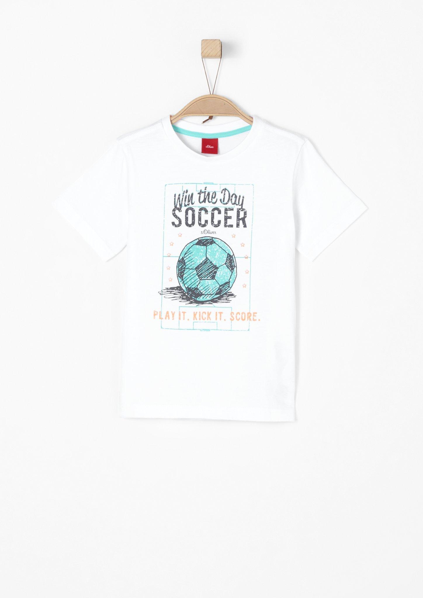 S.Oliver Baby-Jungen T-Shirt – Aus 100% Baumwolle, Mit Schulterknöpfen Für Leichtes Anziehen, Gestreift