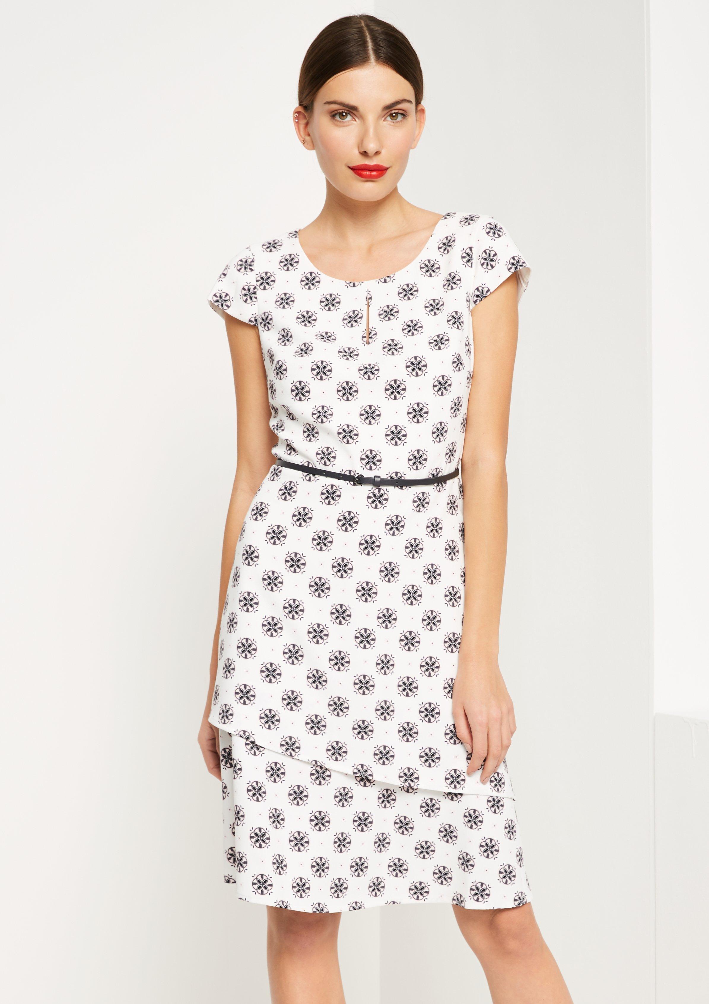 Comma Kleid Langarm 3c7e5f 
