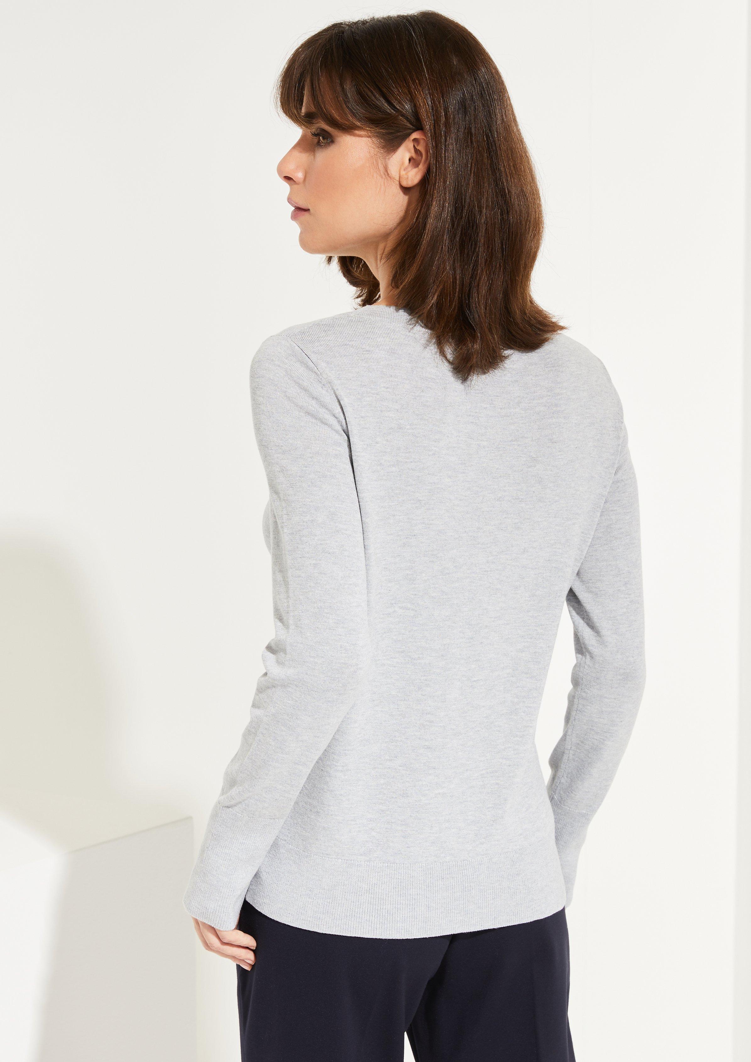 gold fine knit jumper