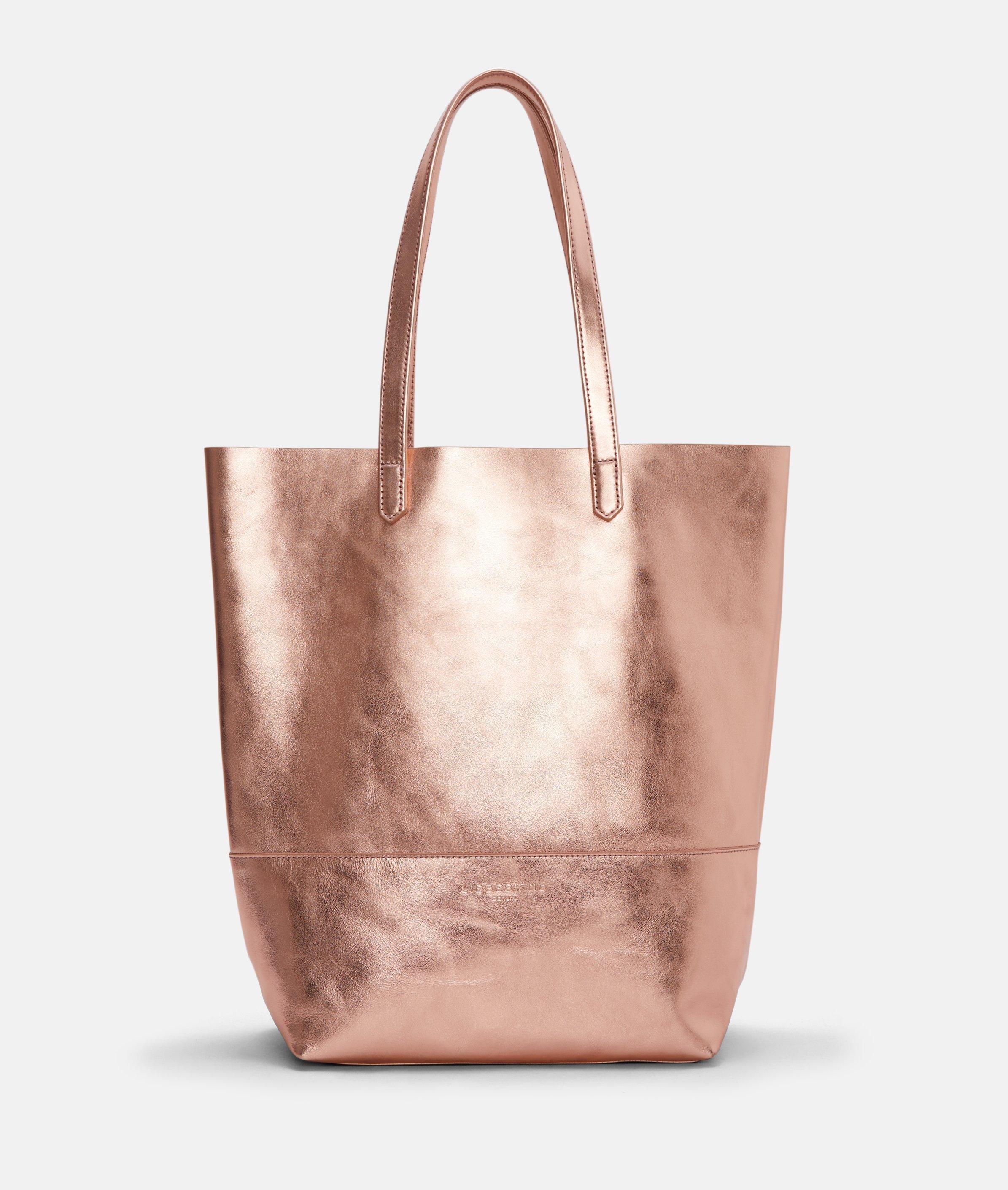 rose gold shopper